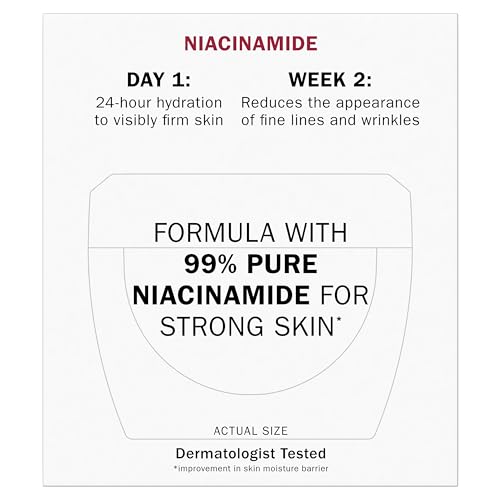 Olay Niacinamide Face Moisturizer, Firming Face Cream for Hydration and Skin Renewal with 99% Pure Niacinamide 1.7 oz