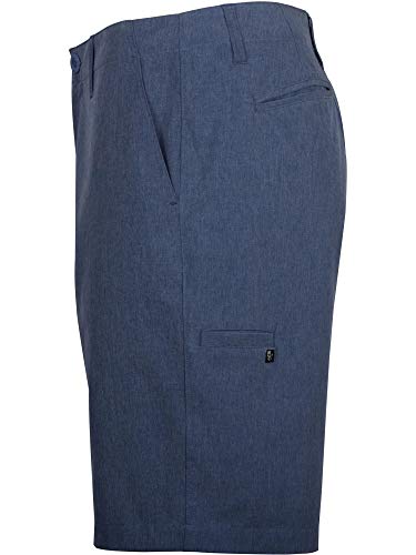 Salt Life Mens Transition Walkshort, Blue Fog, 28
