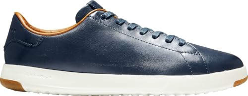 Cole Haan Men's Grandpro Tennis Fashion Sneaker, Blazer Blue Hand Stain, 8.5 M US