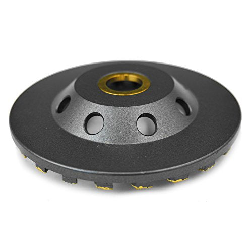 Megatron 4" Diamond Cup Grinding Removing Disc Wheel for Concrete, Paint, Epoxy, Glue and Mastic with CDB New Technology (Megatron 4")