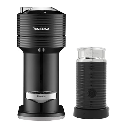 Nespresso Vertuo Next Premium Coffee and Espresso Maker by Breville with Aeroccino Milk Frother