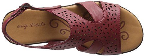 Easy Street Women's Bolt Flat Sandal, Stone, 9.5 M US