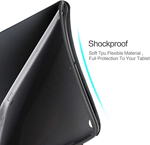 ipad 9.7 inch 5th/6th Generation 2017 2018 Case, ipad air 1 2 Case, Vimorco Premium Leather Protect Covers, Adjustable Stand with Auto Wake/Sleep, Blue Lemon
