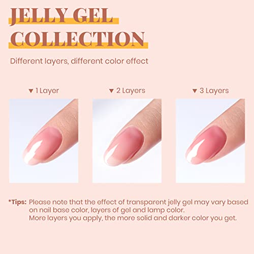 beetles Brown Gel Nail Polish Set Nude Gel Polish Nail Set 6 Colors Sandstorm Collection Peach Brown Natural Manicure Kit Soak Off Uv Led Lamp Needed for Women Gift Diy Home