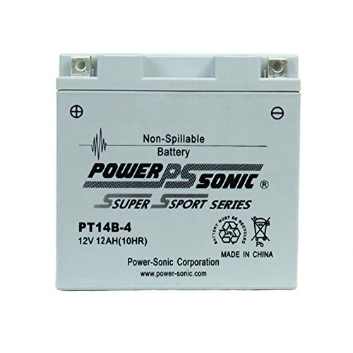 PT14B-4 12V 12AH 135 CCA Sealed Lead Acid SLA Battery