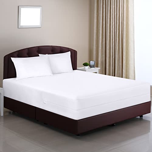 Utopia Bedding Premium Zippered Mattress Encasement (Fits 6 Inches Mattress, Twin) - Waterproof and Bed Bug Proof Mattress Protector - Six-Sided Mattress Cover