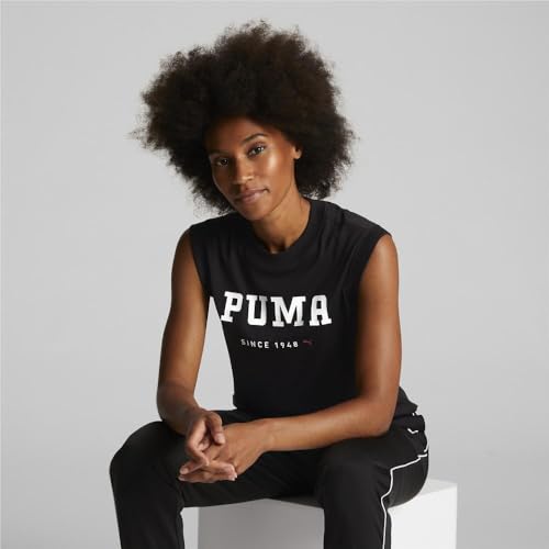 PUMA Women's Graphic Tank Top (Available in Plus Sizes), Black