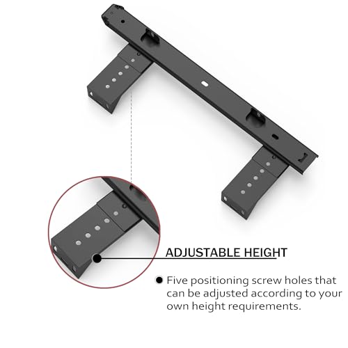 FRMSAET Sliding Keyboard Drawer Tray Hardware 12/14/16/18 inches Slides Heavy Duty Metal Slides Keyboard Slides Mounting Accessories/Ideal for Under Desk Kitchen Cabinet Drawer (12 inches, Black)