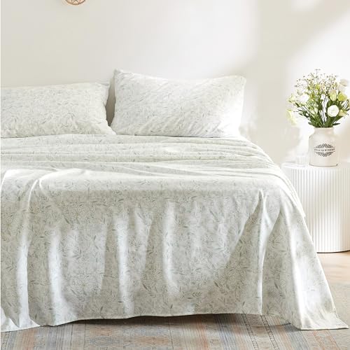 Bedsure Twin Sheet Set with Side Pocket - Soft & Convenient 3PCS Bed Sheet Set, Grey Peachskin Bedsheets Up to 16'', Breathable Resistant to Wrinkle Deep Pocket Sheet, Fade-Resistant, Easy Care