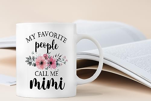 QASHWEY Auntie Mug, Auntie Coffee Mug, Auntie Gifts from Nephew Niece, Mothers Day Gifts for Auntie, Aunt Mug Cup Gifts for Auntie, My Favorite People Call Me Auntie Coffee Cups Ceramic 11oz, 338LD