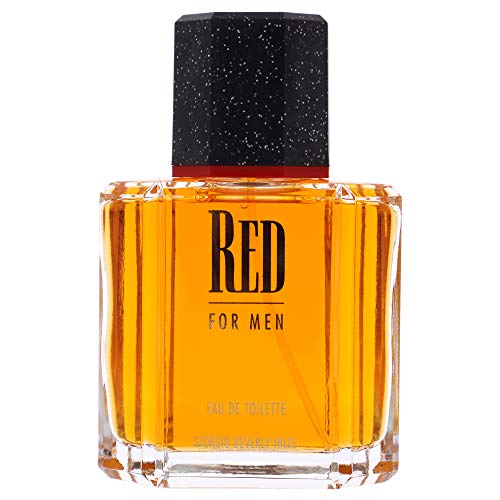 Red By GIORGIO BEVERLY HILLS FOR MEN 3.4 oz Eau De Toilette Spray