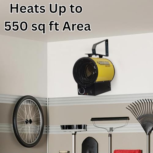 Dura Heat EUH5000 Electric Forced Air Heater 16,400 Btu, Yellow