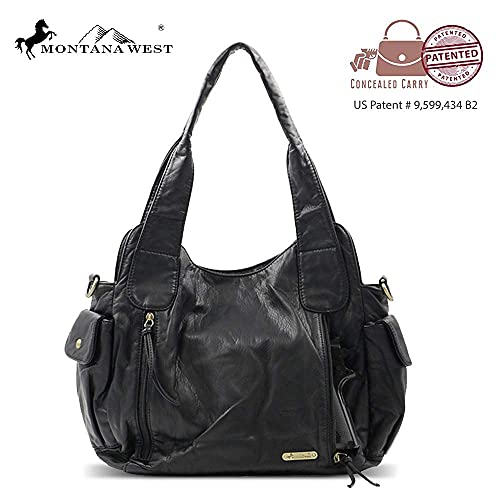 Montana West Crossbody Purse Washed Leather Hobo Bags Purses for Women Soft Crossbody Bags Work Tote Bags MWC-217DGN