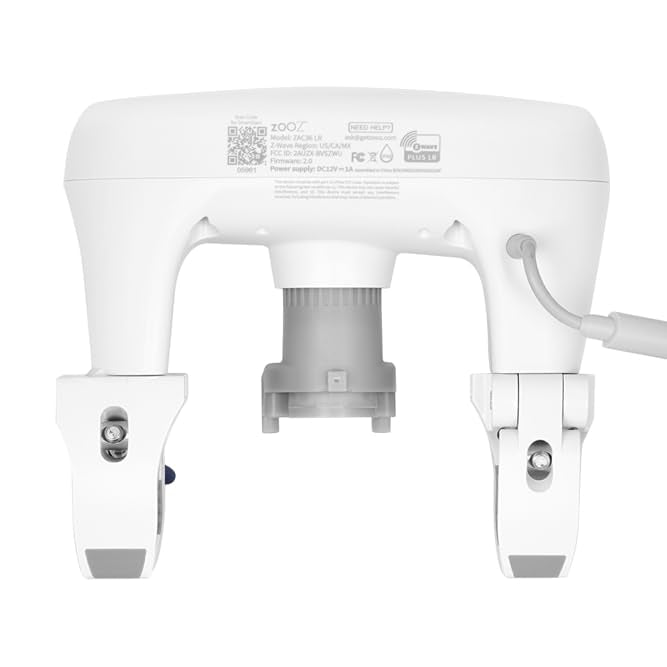 Zooz Z-Wave Long Range 700 Series Titan Water Valve Actuator ZAC36 | Compatible with Z-Box, SmartThings, Works with Ring Alarm