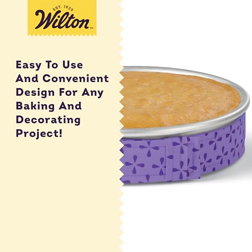Wilton Bake Even Cake Strips, Cake Strips For Even Baking, Fabric Cake Strips For Perfect Cakes, Practical Bakery Supplies, 2-Piece