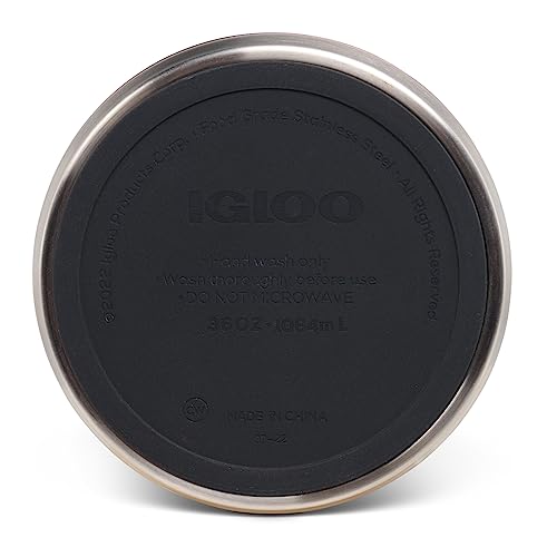 Igloo, 36 OZ Stainless Steel, Twist ‘n’ Chug Bottle, Carbonite