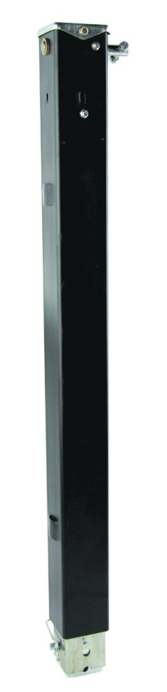 Lippert 5th Wheel Landing Gear Follow Leg, 29-1/2" Universal Replacement with Snap Pin, Durable Powder-Coated Assembly - 179014, Black