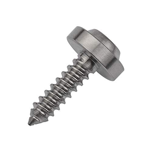 Wanyifa Titanium M4 M5 15 17 20mm Self Tapping Screw Torx Head Motorcycle Bolt Pack of 4 (M5x20mm, Normal Titanium)