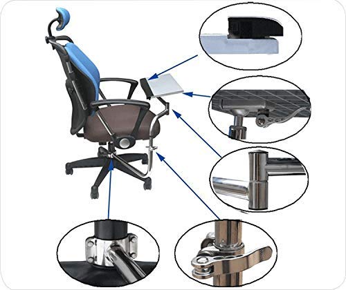 MagicHold Ergonomic Keyboard Laptop Tablet Mouse Stand Holder Mount for Workstation Video Gaming,Silver