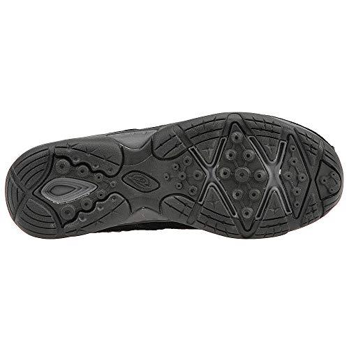 Easy Spirit Women's Black/Dark Grey Suede Exchange Mule - 7.5 B(M) US