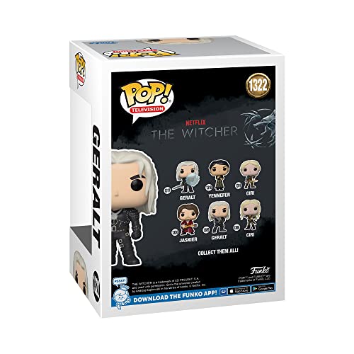 Funko Pop! TV: Netflix - The Witcher, Geralt (Glow in The Dark), Amazon Exclusive