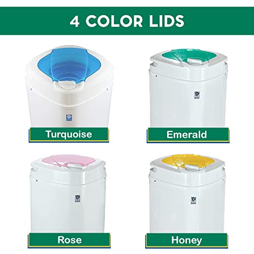 The Laundry Alternative Ninja Spin Dryer - Portable Dryer for Clothes - Spin Dryer for Clothes, with 3200 RPM with High Tech Suspension System - Portable Spin Dryer for Apartments, RV Travel - Emerald