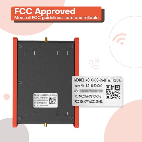HiBoost Cell Phone Signal Booster for Overland and Off-road Vehicle | Boosts 5G & 4G LTE for All Carriers - Verizon, AT&T, T-Mobile & More | Folding Antenna Mount | Ultra-stable Booster | FCC Approved