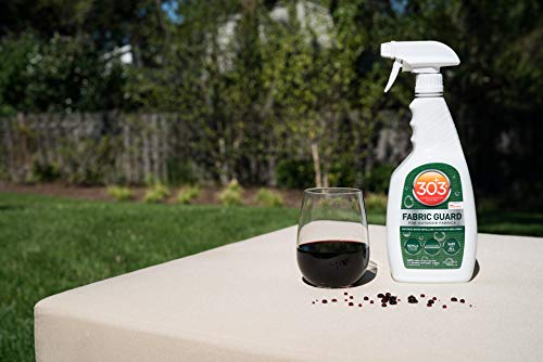 303 Products Fabric Guard - Restores Water and Stain Repellency To Factory New Levels, Simple and Easy To Use, Manufacturer Recommended, Safe For All Fabrics, 32oz (30606CSR) Packaging May Vary