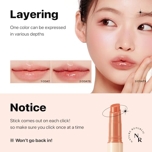 Nature Republic HONEY MELTING LIP 13-14 GLITTER (AURORA GLITTER)
