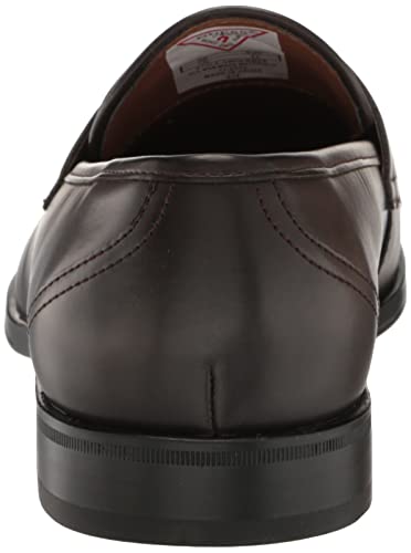 Guess Men's Hemmer Loafer, Dark Brown 200, 12