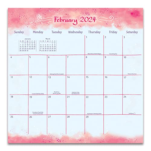 Blue Mountain Arts Mom, You Mean the World to Me-2024 Wall Calendar