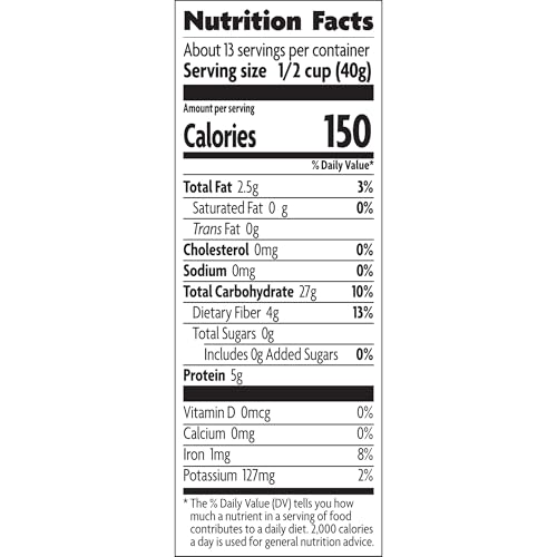 Nature's Path Organic Old Fashioned Oats Instant Oatmeal, 18 oz (Pack of 6), Non-GMO
