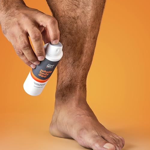 Dove Men+Care Whole Body Deo Aluminum-Free Deodorant Spray Shea Butter + Cedar Suitable from Pits, Privates, to Feet with Vitamin E 4 oz
