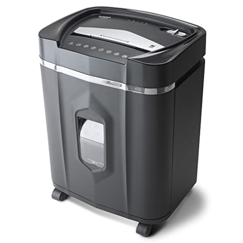 Aurora Anti-Jam 16-Sheet Crosscut Paper/CD and Credit Card Shredder/ 5-Gallon pullout Basket 30 Minutes Continuous Run Time