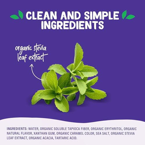 Pyure Organic Caramel Dessert Syrup | Sugar-Free Caramel Topping for Keto Ice Cream, Pancakes, Low Carb Sweets | 1g Net Carb, Gluten-Free, Vegan, Non-GMO, Plant-Based, Diabetic Friendly | 14 oz
