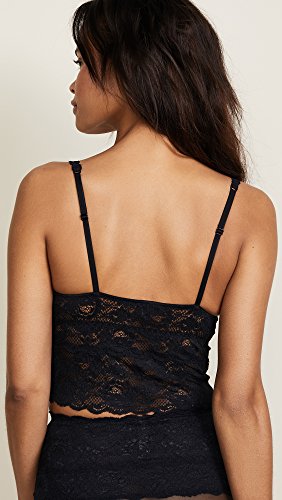 Cosabella Women's Never Say Never Cropped Cami, Black, S