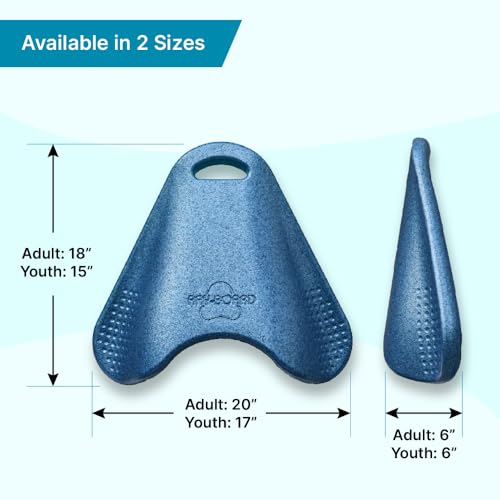 Ray-Board Kickboard (Speckled Blue, Adult/Large)