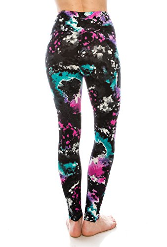 ALWAYS Women's Camo Yoga Leggings - High Waist Premium Soft Stretch Pants 1530 Plus Size