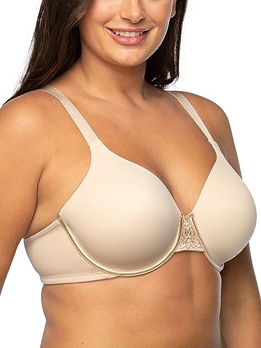 Vanity Fair womens Full Figure Beauty Back Smoothing Bra, Underwire - Beige, 38DD US