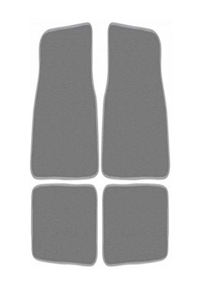 Custom Accessories 78921 Carpet Interior Floor Mats, Grey, 4-Piece