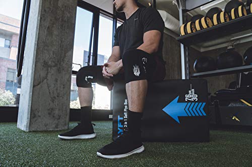 Bear KompleX Knee Sleeves for Weightlifting, Lifting Knee Sleeves for Men & Women, 5mm/7mm Compression Neoprene Knee Sleeve Support for Squats, Powerlifting, Gym & CrossFit