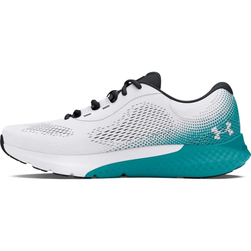 Under Armour Men's Charged Rogue 4, (001) Black/White/White, 13, US