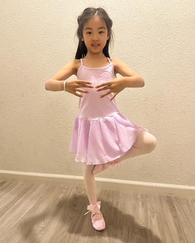 Stelle Ballet Shoes for Girls Satin/Ribbons Ballet Slippers Dance Shoes(Toddler/Little/Big Kids)(Blue,3ML)