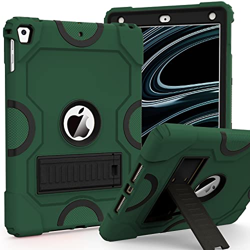 ZoneFoker Case for iPad 6th/5th Generation (9.7 Inch, 2018/2017 Model),iPad Air 2 / 1st Case, iPad Pro 9.7 Case 2016,Heavy Duty Shockproof Rugged Protective Case for iPad 9.7 Inch,Rose Gold