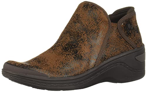 BZees Women's Domino Ankle Boot, Whiskey Fabric, 6.5