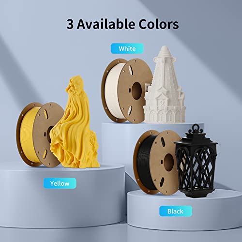 ANYCUBIC 3D Printer Filament PLA 1.75mm, FDM Printer Filament 1kg Spool (2.2 lbs), Dimensional Accuracy +/- 0.02 mm (1kg, Red)