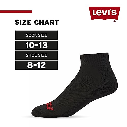 Levi's Mens Socks 10 Pairs Crew Low Cut No Show Quarter Ankle Socks for Men Premium Athletic Men's Socks Size 9-14