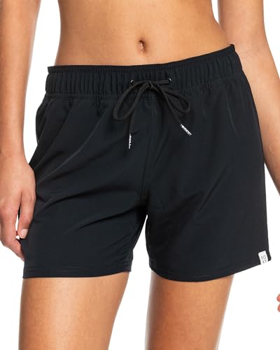 Roxy Women's Standard Sea 5" Boardshorts, Anthracite 241 Exc