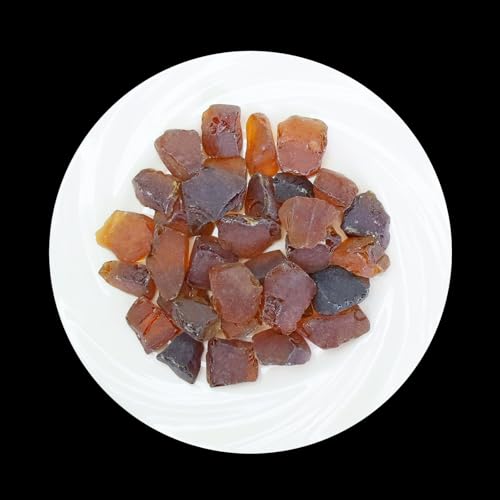 Ausluru 5LB Frosted Sea Glass Vase fillers Crushed Glass, Sea Glass Decor Ideal for Christmas DIY Craft, Aquarium Gravels, Home Decor Crushed Sea Glass Pieces for Beach Wedding, 0.7-3 Inch Amber