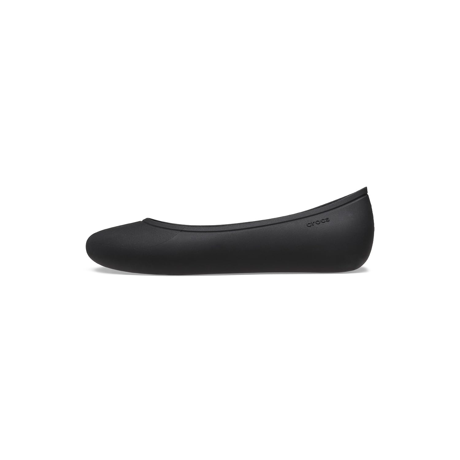 Crocs Brooklyn Flats, Ballet Slippers for Women, Black, 8 Women